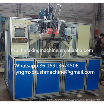 High Speed 5 Axis 2 heads drilling and tufting machine